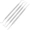 4 Pc Probes Wax & Clay Sculpting Tools, Stainless Steel Picks