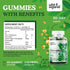Wild & Organic Chlorophyll Gummies 50mg, Detox Cleanse Supplements with Sodium Copper Chlorophyllin, 60 Herbal Chews