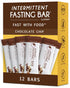 Prolon Fast Bars | Keto, Gluten Free, Dairy Free, Plant Based Protein, Intermittent Fasting Bars | Chocolate Chip, 12 Ct