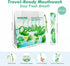 Packs Portable Mouthwash - ICY Burst Mint mouthwash Strips, Convenient Travel Size, Alcohol-Free, Keep Fresh Anytime