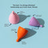 THE HELLO CUP 1 Large Menstrual Cup, BPA Free, Reusable, Hypoallergenic, Recyclable, Medical Grade TPE, No Silicone, No