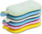 WANWLI Dish Sponge Kitchen Sponges,Scrub Sponges,Double Sided Cleaning,Non Scratch,Ultra fine Fiber Wiping+Stainless Steel
