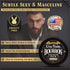 Occo Bobbo Solid Cologne, Bourbon and Sandalwood Scent, 2 Ounce Concentrated Balm for Men