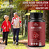 Blood Circulation Supplement - 120 Capsules, Supports Leg Vein, Heart, Vessels and Cardiovascular Health