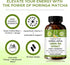 Organic Veda Moringa & Matcha Green Tea Extract Supplement - Energy Boost & Metabolism Support, 60 Count Moringa