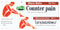 Counter Pain Warm Balm 30G for Relaxation and Massage, Sports Activity