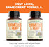 Turmeric and Hemp Capsules - Vegan Joint Support Supplement with Curcumin, Black Pepper & Lemon Balm