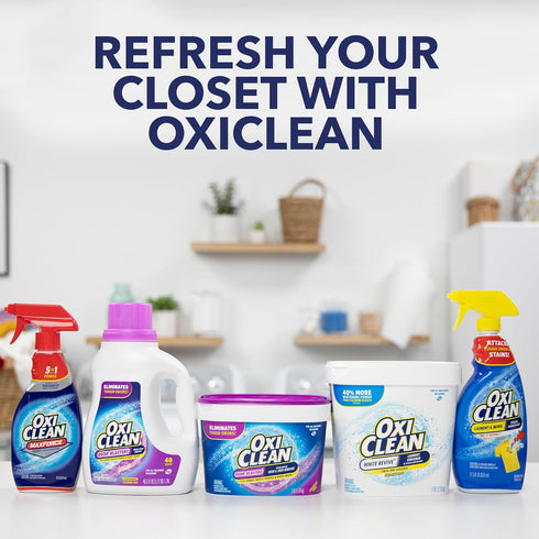 OxiClean Odor Blasters Odor and Stain Remover Laundry Booster Liquid, 50 fl oz