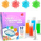 Simple Life Toilet Bowl Cleaner Gel, Fresh Flower Toilet Gel Stamp, 32 Stamps, Variety Pack