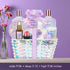 Shiny Gift Basket for Women - Cinnamon Berry Spa Gift Set, 10Pcs Bath and Body Gift Set for Birthday