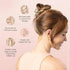 Kitsch Metal Hair Clips for Women - Durable & Elegant Metal Claw Clips, Perfect for Everyday Use & Special Occasions -
