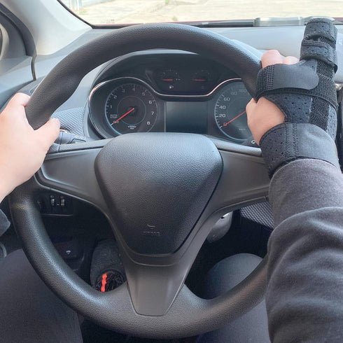 Boxer Break Metacarpal Splint Brace, 4th or 5th Finger Support, Medium Size