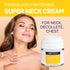 Super Neck Chest Wrinkle Cream - Advanced Tightening Firming Lifting - Korean Skin Care Anti-Aging with Collagen Hyaluronic Acid Niacinamide