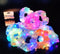 Light Up Scrunchies for Halloween Party, LED Hair Ties for Women & Girls, Glow in the Dark Festival Accessories