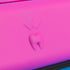 Triple Bristle Sonic Toothbrush Travel Case, Portable Breathable Hard Carrying Bag for Traveling, Pink
