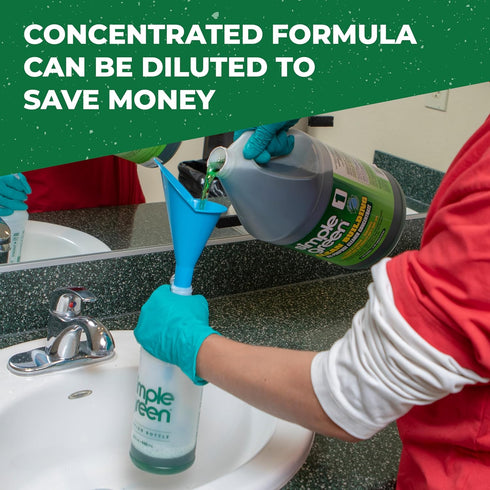 SMP11001 1gal Simple Green Industrial Clean Building All-Purpose Cleaner Concentrate, Bottle