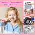 Toddler Toothbrush Kids Pack of 60,Manual Suction Cup Bulk Kids Toothbrushes Individually Wrapped Lovely Animal Toothbrush for Kids,Childrens,for Home,School,Camp,Daycare,Travel (60)