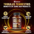 Tribulus Terrestris Supplement for Men & Women, 5-Month Supply with Ashwagandha, Panax Ginseng, 150 Count