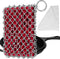 Herda Large 316L Cast Iron Chain Mail Scrubber Cleaner - Metal Skillet, Wok, Dutch Oven Cleaning Kit