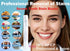 MEDIWHITE Professional Teeth Whitening Kit with Teeth Whitener Pen & Remineralization Gel Pen for Sensitive Teeth