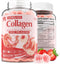 Sugar-Free Hydrolyzed Collagen Peptide Gummies, Extra Strength 1500mg Protein Type I, II, III, V, X with 5000mcg Biotin
