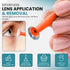 Sports Vision's 3 Pieces Orange Contact Hard Lens Only Suction Holder Inserter/Remover for Prosthetic Eyes & Scleral