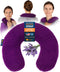 SunnyBay Microwave Heating Pad, Microwavable Heated Neck Pillow for Moist Hot Therapy, Aromatherapy, 2.5 lbs, Purple