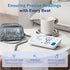 Alcedo Bluetooth Blood Pressure Monitor, Smart BP Machine with Wide Range Cuff, App-Enabled, Large Backlit Screen