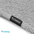KEEPOZ Hair Towel Wrap, Quick Dry 100% Cotton Super Absorbent Turban Head Wrap for Women, Grey, 1 Pc
