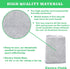 Window Cleaning Cloth, Glass Cloth, Streak-Free Cleaning Cloth (Grey 1 Pack)