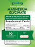 Nature's Truth Magnesium Glycinate | 750mg | 90 Quick Release Capsules | High Absorption Chelated Formula | Non-GMO & Gluten Free Supplement