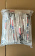 100pcs Disposable Toothbrushes with Toothpaste and Floss, Individually Wrapped, Bulk Kit for Homeless, Airbnb, Hotel