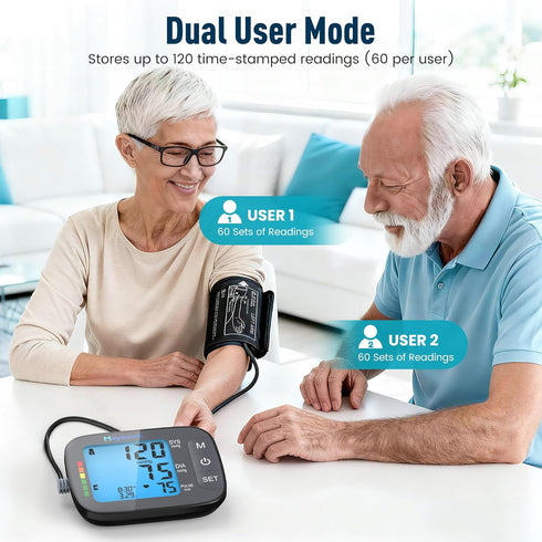 Maynovia 260 Blood Pressure Monitor for Upper Arm, Automatic Blood Pressure Cuff for Home Use, Blood Pressure Machine