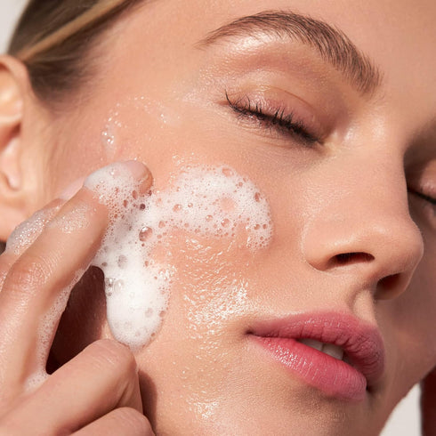 MDSolarSciences Wash Away One Step Foaming Cleanser, Dermatologist Developed Vegan Formula with Hyaluronic Acid,