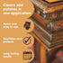 Furniture Clinic Premium Beeswax Polish (6.8oz/200ml), Condition, Restore, Protect, Waterproof Wood Furniture,