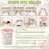 Weekgrat 40 Package 11.8 19.7 Inches Pcs Round Bouquet Shaping Cardboard Flower Wrapping Paper Stabilizer Bouquet