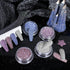 Allstarry Diamond Nail Glitter, 4 Colors Sparkling Korea Reflective Glitter Dust for Nail Art, Gel Polish Crafts, Disco