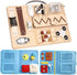 Lontcs Dementia Activities for Seniors Set,Fidget Busy Board and Fidget Blanket for Adults