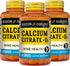 MASON NATURAL Calcium Citrate Plus Vitamin D3 - 60 Caplets (Pack of 3), Strengthens Muscle Function, for Bone and