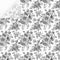 JarThenaAMCS 100 Sheets Black Floral Tissue Paper, Vintage Chinoiserie Gift Wrapping Paper for DIY Crafts