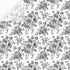 JarThenaAMCS 100 Sheets Black Floral Tissue Paper, Vintage Chinoiserie Gift Wrapping Paper for DIY Crafts