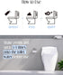 Spray(1.69 fl.oz.) Pre-Poop Aromatic Bathroom Toilet Soft Cotton & Baby Powder + Blooming Flowers Bundle