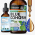 BIO KRAUTER Blue Cohosh Tincture - Caulophyllum Thalictroides Extract for Women’s Health Support, 2 Fl.Oz.