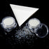 Nails Art Mini Rhinestones Beads AB Micro Ball Gems 3D Manicure Tips in Two Bottles with Tray