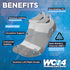 OrthoSleeve WC4 Diabetic and Neuropathy Wellness Socks, Non-Binding, Improves Circulation, Helps with Edema