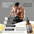 NURAFUSE 1670mg 2 OZ (60ml) Organic Tribulus, Maca Root, Panax Ginseng, Ashwagandha Liquid Drops per Serving, Ultra