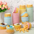 Ninehaoou 200 Summer (6 oz) Pcs Ice Cream Cups Bulk Paper Disposable Dessert Bowls Ice Cream Bowls Paper Dessert Cups
