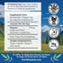 Pure Mountain Botanicals Goldenseal Capsules - 250mg Organic Goldenseal Root, Kosher Vegan, 60 Count