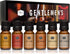 P&J Trading Fragrance Oil Gentlemen's Set - Leather, Sweet Tobacco, Teakwood, Bay Rum, Cedar, Sandalwood Candle Scents