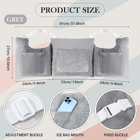 Pack Suzile Mastectomy Pillow for Recovery Mastectomy Recovery Supplies Soft Breast Pillow for Breast Cancer Post